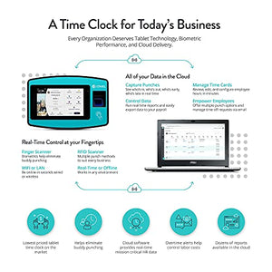 Citadel Tablet Time Clock with Fingerprint Sensor (GT2000)