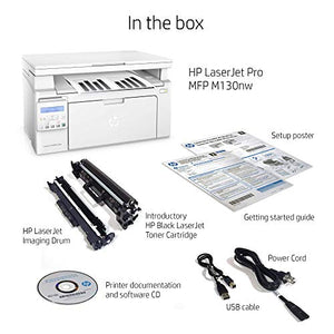 HP Laserjet Pro M130nw All-in-One Wireless Laser Printer, Amazon Dash Replenishment Ready (G3Q58A). Replaces HP M125nw Laser Printer (Renewed)