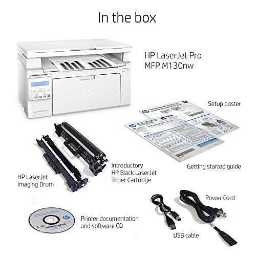HP Laserjet Pro M130nw All-in-One Wireless Laser Printer, Amazon Dash Replenishment Ready (G3Q58A). Replaces HP M125nw Laser Printer (Renewed)
