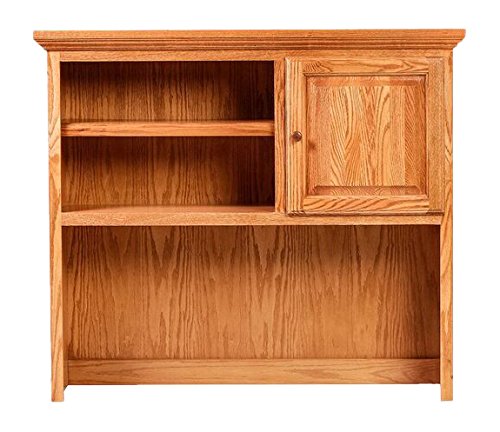 Forest Designs Traditional Hutch, 48" W x 42" H x 13" D, Whitewash Alder