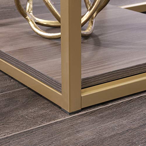 Sauder 423302 International Lux L-Desk, Diamond Ash Finish