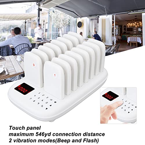 BRANBREIS Restaurant Pager System with 16 Pagers