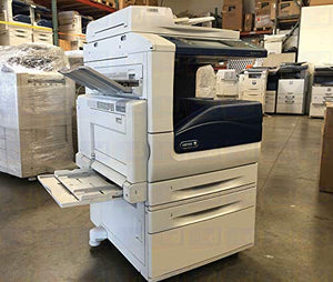 Refurbished Xerox WorkCentre 7535 A3 Color Laser Multifunction Copier - 35ppm, Copy, Print, Scan, Network, Auto Duplex, 2 Trays, Stand (Certified Refurbished)