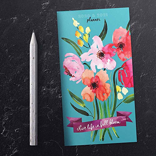 2020-2021 Printed Bouquet 2-Year Small Pocket Planner Calendar