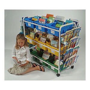 Leveled Reading Book 36" Browser Cart