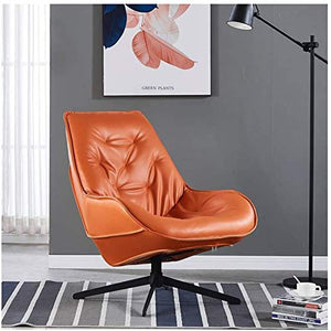 Video Game Chairs Home Office Desk Chairs Office Chairs with Lumbar Support Office Chairs & Sofas Simple Swivel Office Chair, Business Boss Chair Heavy Duty Base for Women Men Adults, Orange