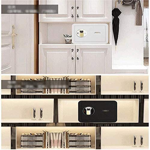 YIFUTY Home Fingerprint Safe Small Office Insurance to Wall Cash Box All Steel Anti