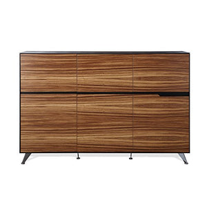 Unique Furniture 496-ZE Storage Cabinet, Zebrano