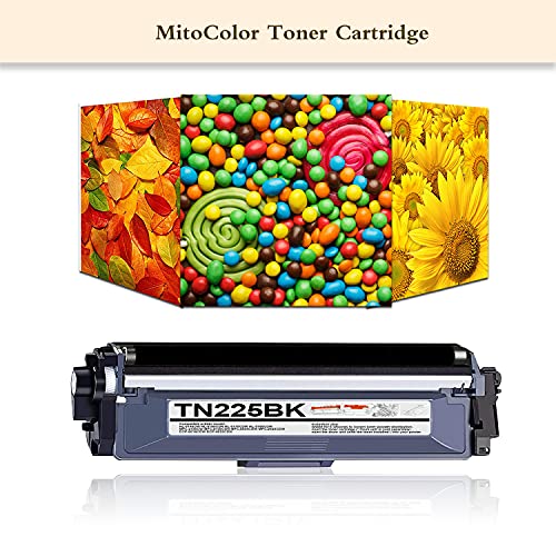 6-Pack(3BK+1C+1M+1Y) TN225 TN 225 Toner Cartridge Replacement for Brother TN-225 HL3170CDW HL-3170CDW HL3140CW HL3180CDW MFC9130CW MFC9330CDW MFC9340CDW Printer