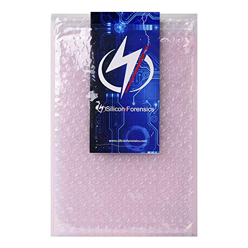 Anti Static Bubble Bags, Resealable Static Shielding Bag, Reusable for Sensitive Electronic Components (Large Qty 100)