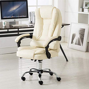 TEmkin Reclining Leather Boss Chair - Brown