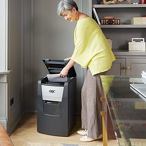GBC Auto Feed+ Paper Shredder, 150 Sheet Capacity, Micro-Cut, 150M (WSM1757605)