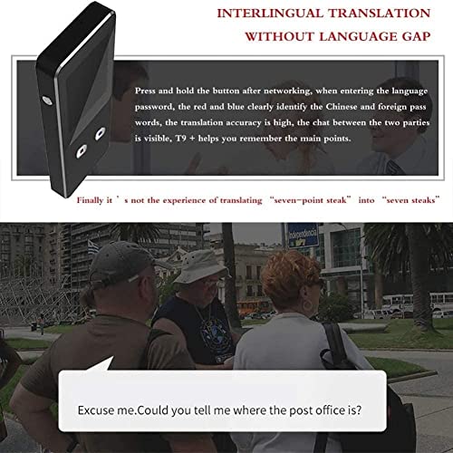 Portable Language Translator Device Two-Way Voice Interpreter - 138 Language Smart Translations