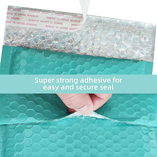 UPAKIN Bubble Mailer 6x9 Inch 600 Pack Green/Teal Holographic Metallic Padded Bubble Envelope, Buy Bulk Save Huge