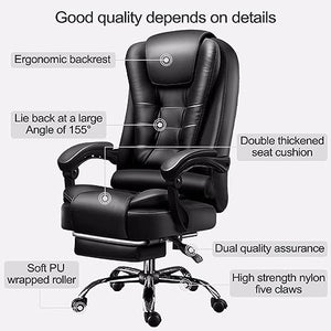 XUEGW Ergonomic High Back Office Gaming Chair with Back Support