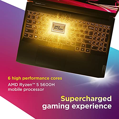 Lenovo IdeaPad 3 Gaming Laptop, 15.6" FHD (1920 x 1080) Display, NVIDIA GeForce GTX 1650, 8GB DDR4, 256GB SSD, Shadow Black & Laptop Shoulder Bag T210, 15.6-Inch Laptop or Tablet, Sleek, Black