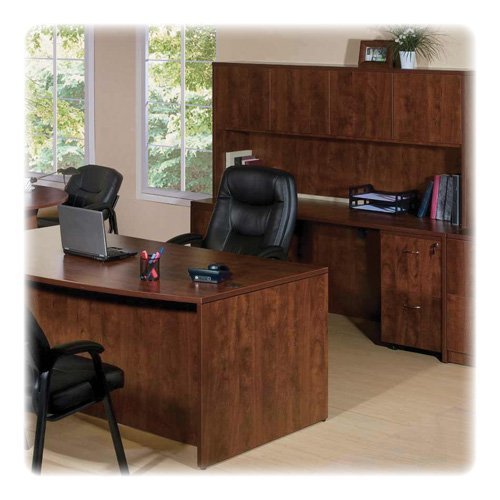 Lorell 69435 Cherry Credenza Shell, 60" x 24" x 29.5