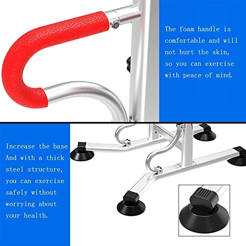 ZLQBHJ Pull Up & Dip Stand Power Tower,Home Gym Height Adjustable Multi-Function Fitness Strength Training Equipment Exercise Workout Station