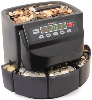 Cassida C200 Coin Sorter, Counter and Roller