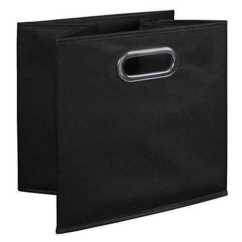 Niche PC8F4HPKTFBK Cubo Deluxe Storage Set with with Full and Half Size Cubes and Folding Bins, Truffle/Black