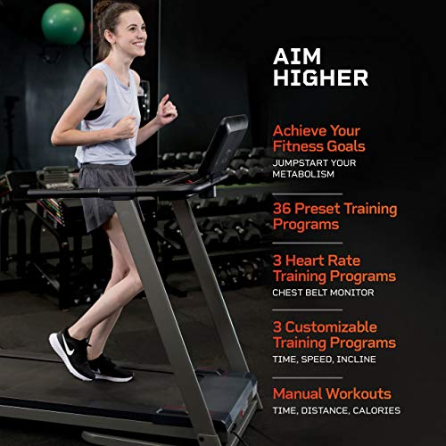 Lifepro Pacer Folding Treadmill for Home - Smart Motorized Portable Treadmill w/Auto Incline, Aux Bluetooth Speakers & Modern Display - Easy Assembly Compact Running Machine for Cardio & Weight Loss