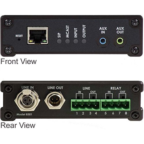 Algo 8301 PoE IP Voice Paging Adapter with Audio Streaming & Bell Scheduler