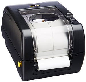 Wasp WPL305 Monochrome Direct Thermal Label Printer with Reflective Media Sensor, 5 in/s Print Speed, 203 dpi Print Resolution, 4.25" Print Width, 110/220V AC