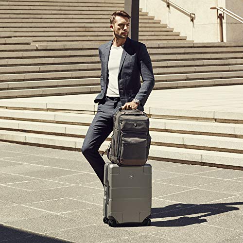 Victorinox Architecture Urban Rath Laptop Backpack, Grey/Brown, 18.1-inch