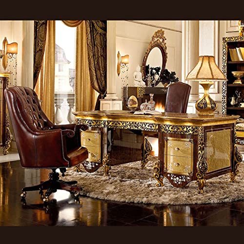 TAPHET Office Desk with Swivel Chair - Villa Study Furniture