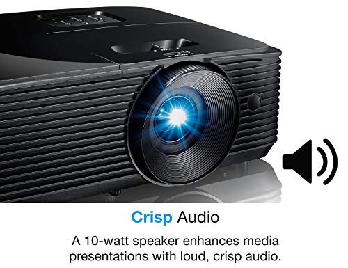 Optoma S336 SVGA Bright Professional Projector | 4000 Lumens DLP Technology | Business, Classroom, Home | 15,000 Hour Lamp Life