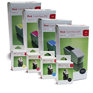 OCE ColorWave 300 29953904, 29953905, 29953906, 29953907 4-Pack Ink Cartridge and Printhead Combo Pack Original Genuine