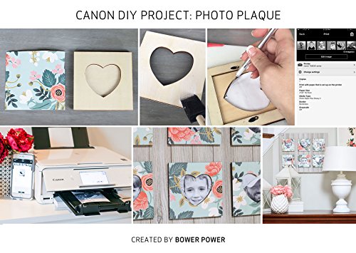 Canon Office Products PIXMA TS5020 WH Wireless color Photo Printer with Scanner & Copier, White
