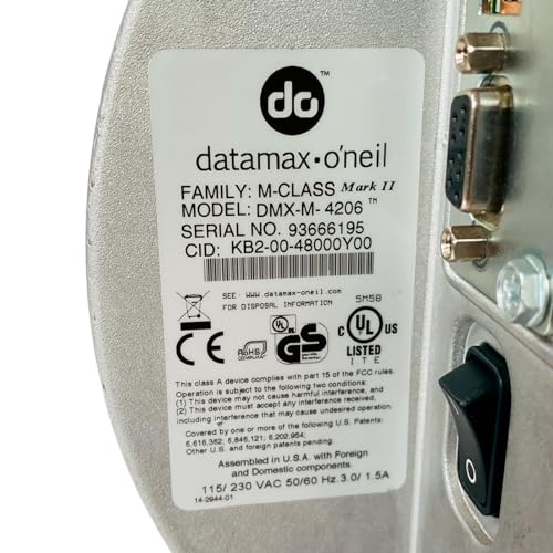 Tekswamp Datamax M-4206 M-Class Mark II Industrial Thermal Transfer Label Printer Bundle
