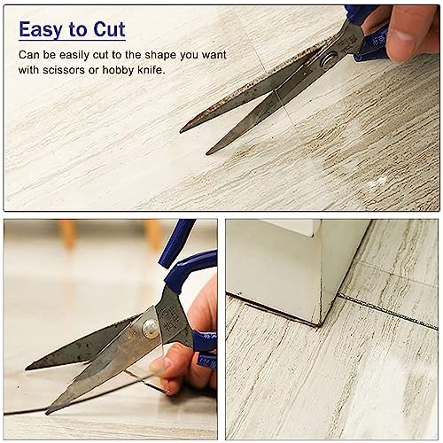 LOBUNS Floor Protector PVC Transparent 2mm Thick Area Rugs Clear Vinyl Plastic