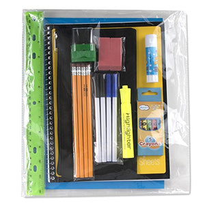 24 Pack Bulk Backpacks with School Supplies for Kids - Trailmaker Wholesale Backpack and School Supplies Kits