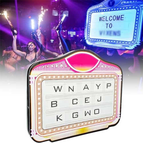 Aniwini Handheld LED Letter Presenter with Remote Control