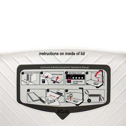 Akiles iCoil-41 11" Coil Binding Machine & Punch Electric Inserter & FREE Crimpers, 4:1 Pitch by Akiles