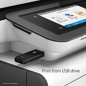 HP PageWide Pro 477dn Color All-in-One Business Printer, 2-Sided Duplex Printing & Print Security (D3Q19A)