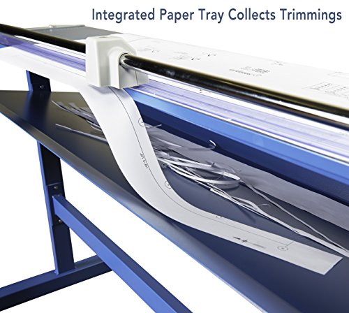 Dahle 698 Trimmer Stand w/Paper Catch, Ensures Optimal Height, German Engineered, Steel, for Dahle 558 Professional Rolling Trimmer