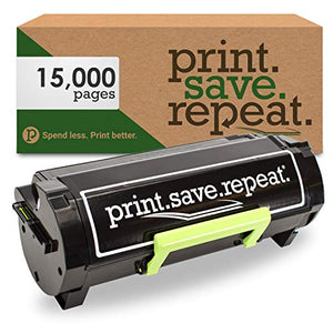 Print.Save.Repeat. Lexmark 56F0HA0 High Yield Remanufactured Toner Cartridge for MS321, MX321 Laser Printer [15,000 Pages]