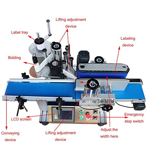 HayWHNKN Automatic Round Bottle Labeling Machine