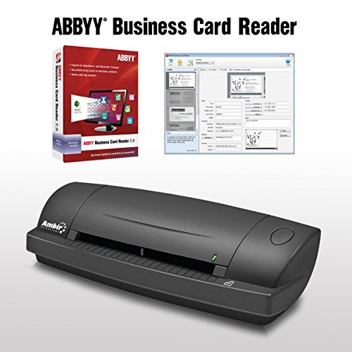 ImageScan Pro 687 w/ABBYY Business Card Reader Software