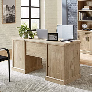 Sauder Worksense Mason Peak 60” Commercial Credenza Desk - Prime Oak Finish