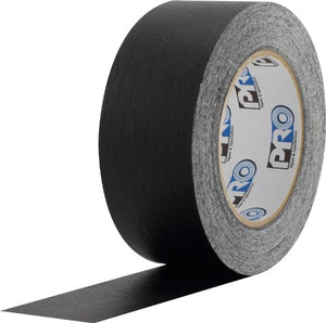 ProTapes Colored Crepe Paper Masking Tape, 60 yds Length x 2" Width, Black (Pack of 24)