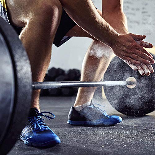 Bumper Plates 2-Inch Olympic Weight Plates for Strength Training, Weightlifting, Hard Virgin Rubber Plates 45LB Pair Set, Durable Home Gym Weights Plate Two Year Warranty