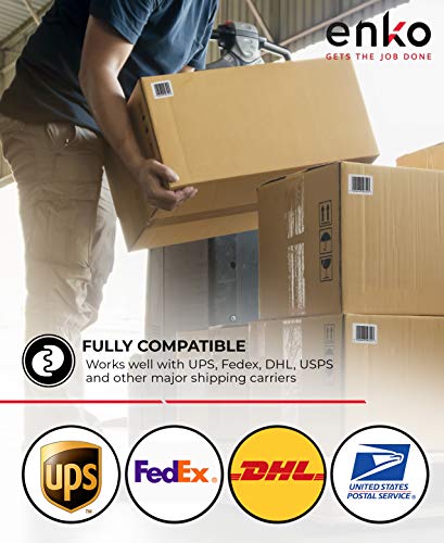 (48 Rolls, 21,600 Labels) 4 x 6" Direct Thermal Address & Shipping Labels (4 x 6") Compatible for Zebra 2844 ZP-450 ZP-500 ZP-505, Eltron, Neatoscan
