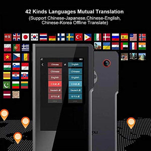 Sogou Pro Smart AI 42 Kinds Language Mutual Translator with 3.1" Touch Screen and Offline & Picture Translating Support Arabic English Spanish German etc Instant Real Time