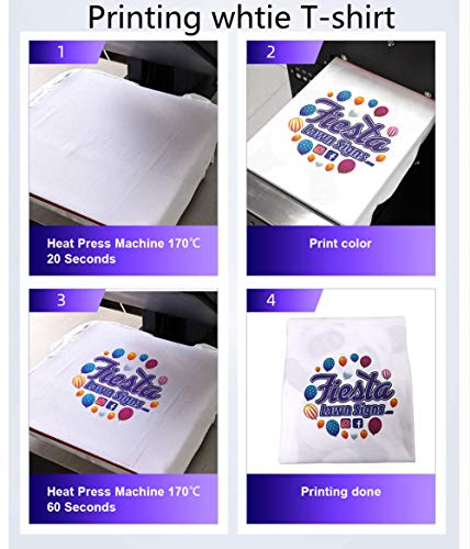 A4 DTG T-Shirt Printing Machine Dark/Light Tshirt Printer 110v or 220v