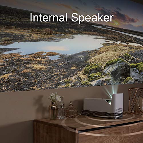 LG HF85LA Ultra Short Throw Laser Smart TV Home Theater CineBeam Projector Class 1 laser product White