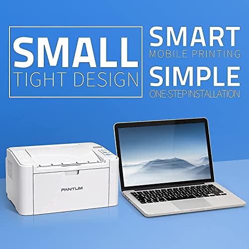Laser Wireless Printer Black and White Mobile Printing-Pantum P2502W, Pantum PB-211EV Toner Cartridge Standard Yield 1500 Pages